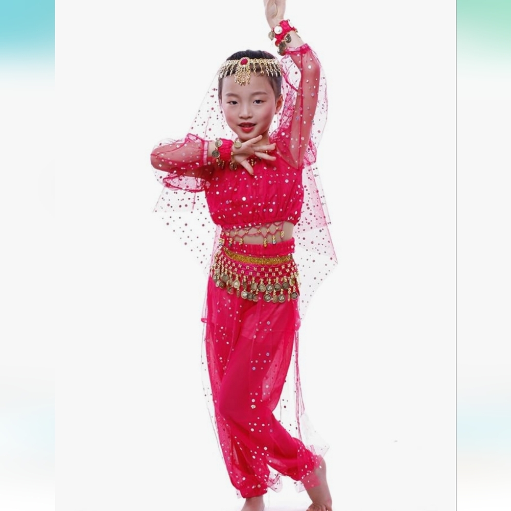 Girls Size Small Belly Dancer Costume